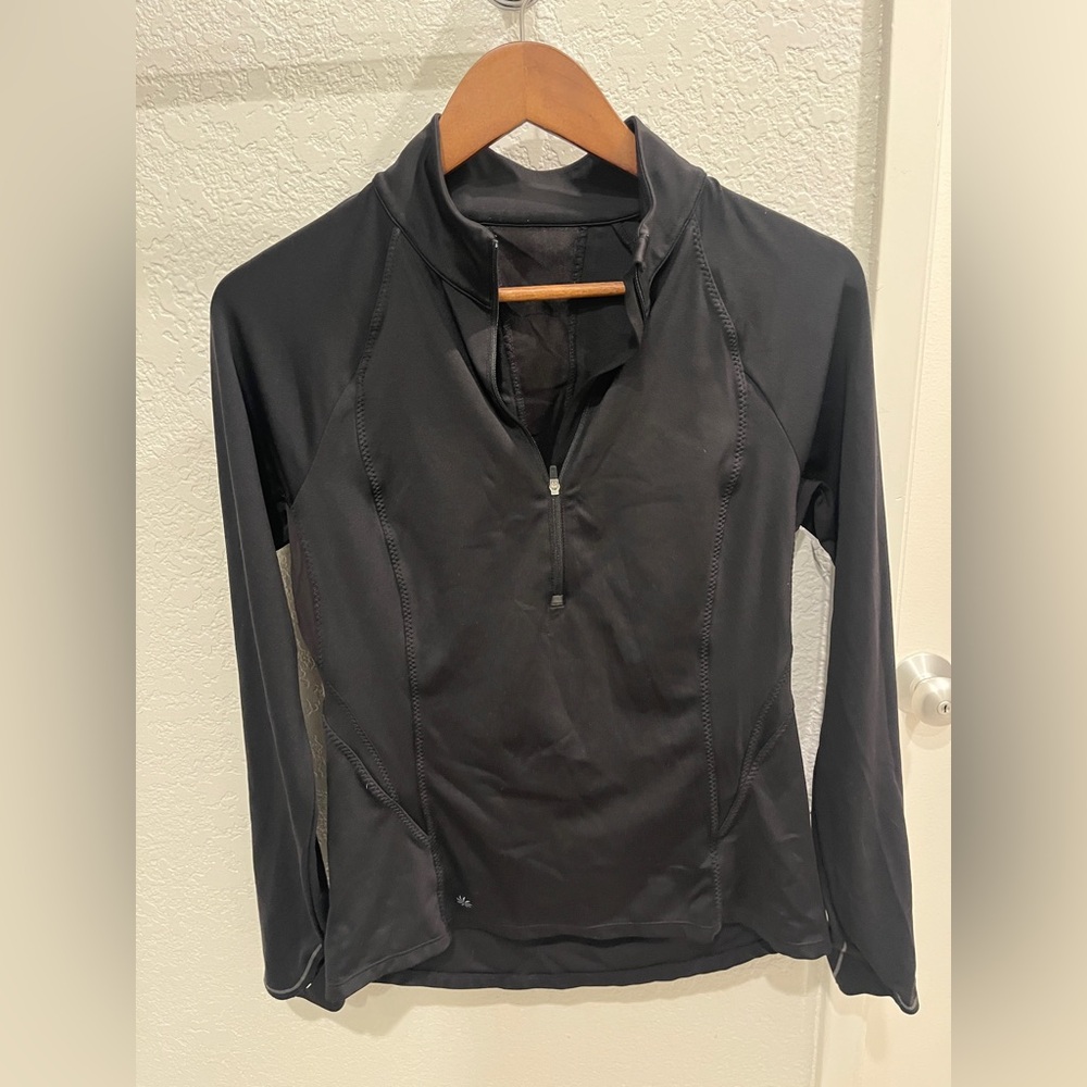 Small athleta running wild half zip pullover